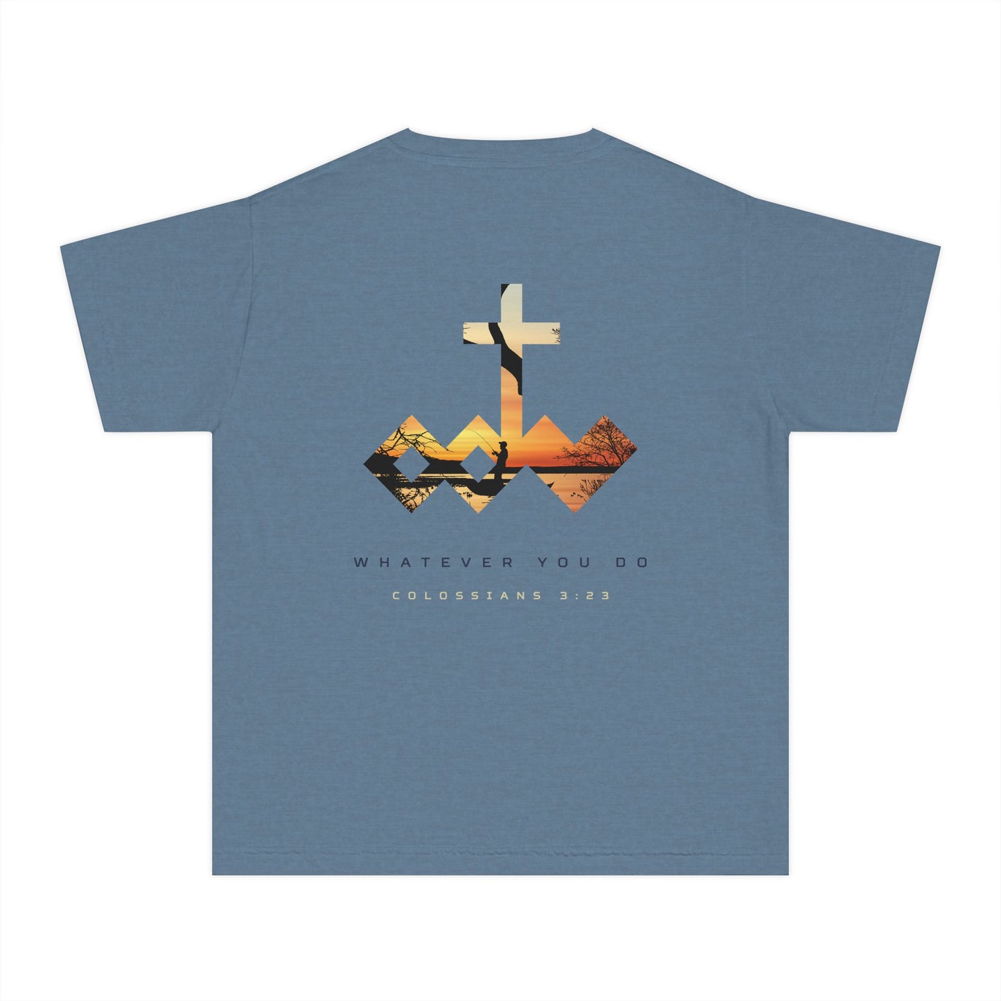 "Whatever You Do" Fishing Youth Tee