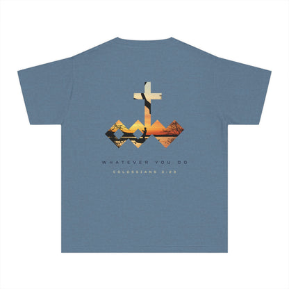 "Whatever You Do" Fishing Youth Tee