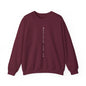 Vertical Text Crewneck Sweatshirt