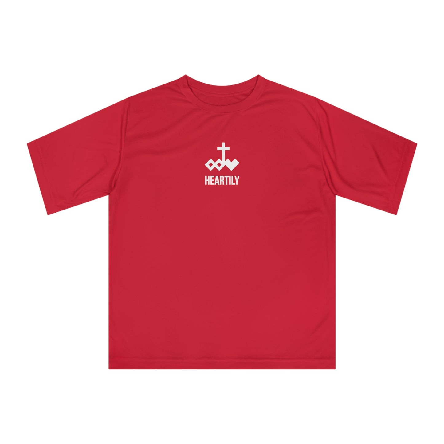 Heartly Name & Logo Performance T‑Shirt