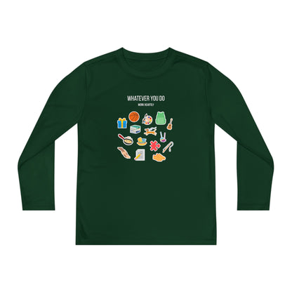'Whatever You Do' Youth Long Sleeve Tee