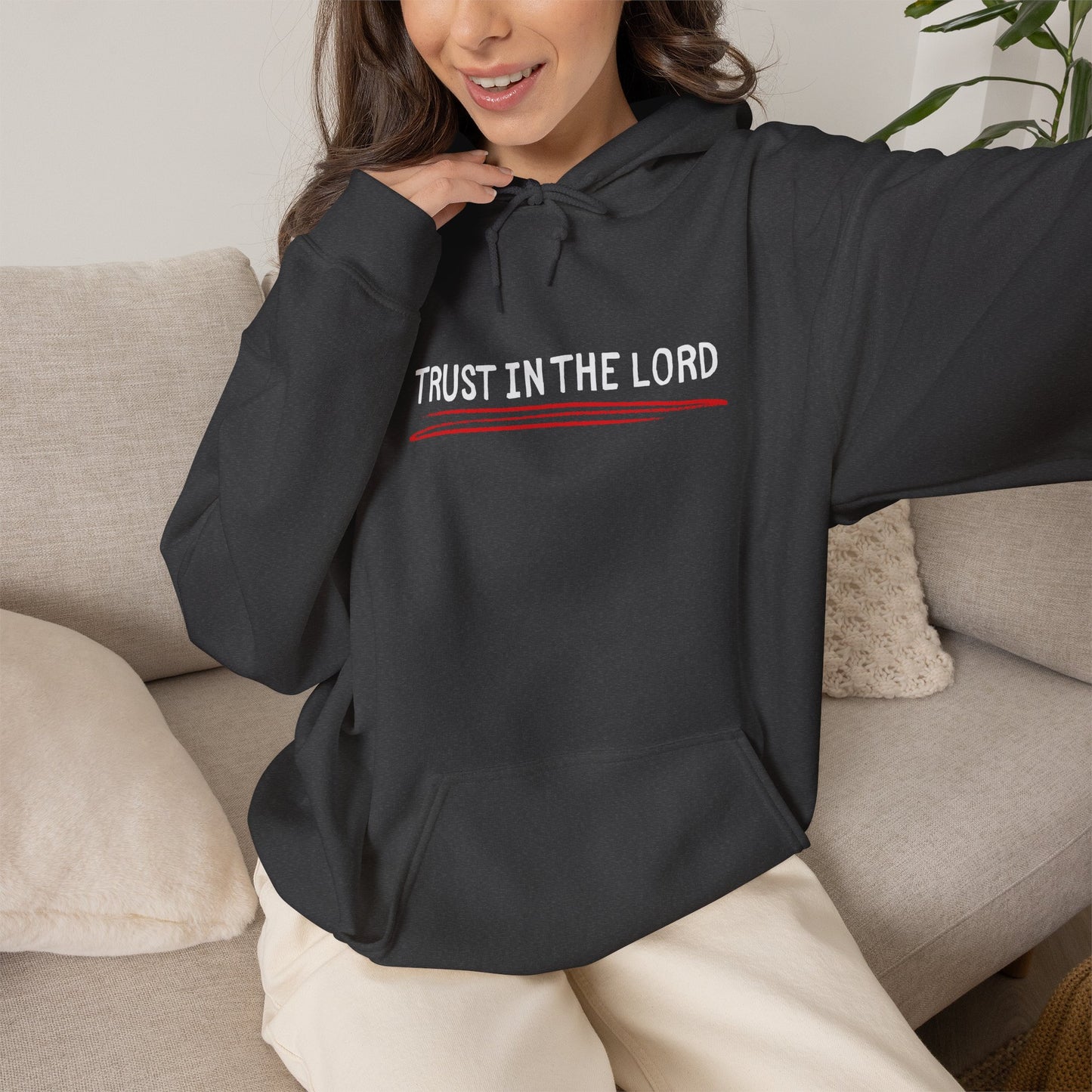 'Trust in the Lord' Hoodie Pullover