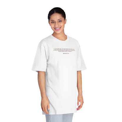 Sermon on the Mount Unisex Crewneck T-Shirt
