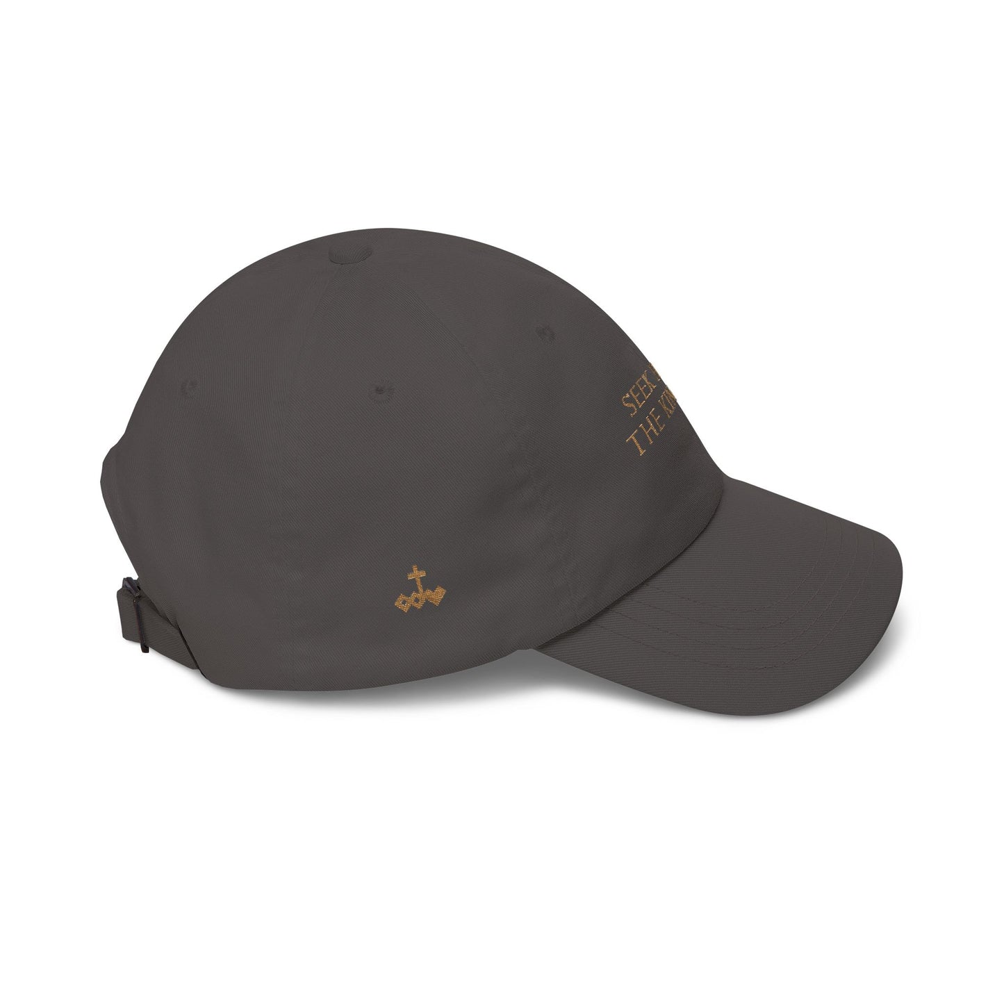 Seek First The Kingdom Dad Cap