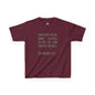 Colossians 3:23 Inspirational Kids Tee
