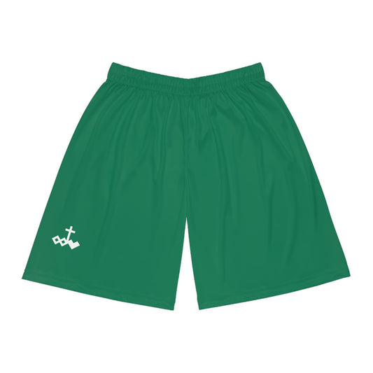 Turquoise Basketball Shorts