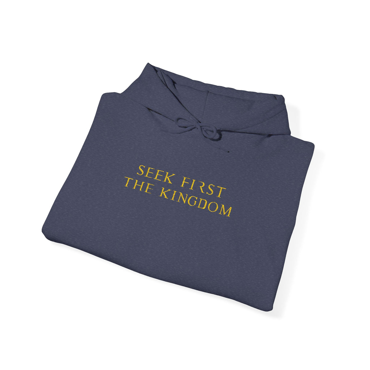 'Seek First the Kingdom' Black Pullover
