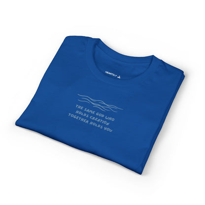Waves & Quote Minimal T-Shirt