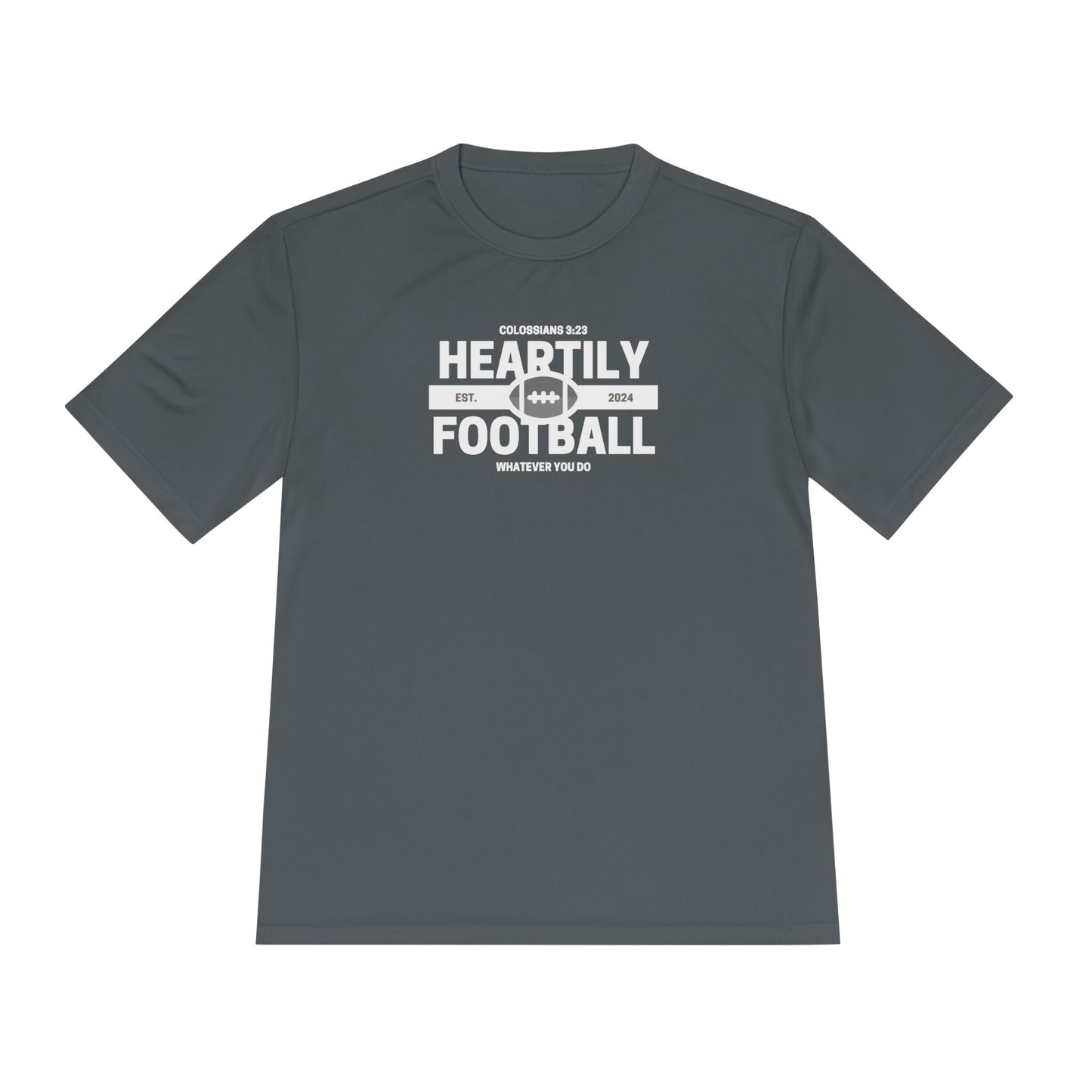 Heartily Football Moisture-Wicking Tee