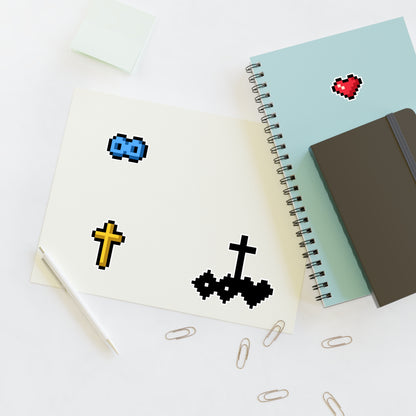 Pixel Heartily Icon Sticker Pack