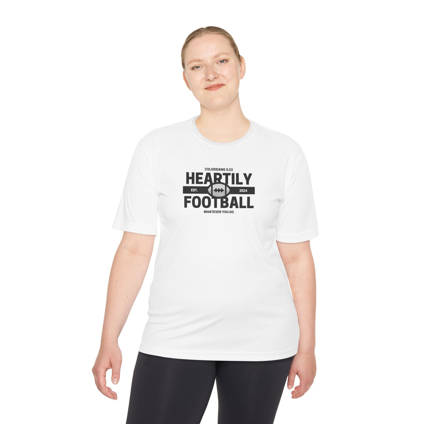 Heartily Football Moisture-Wicking Tee