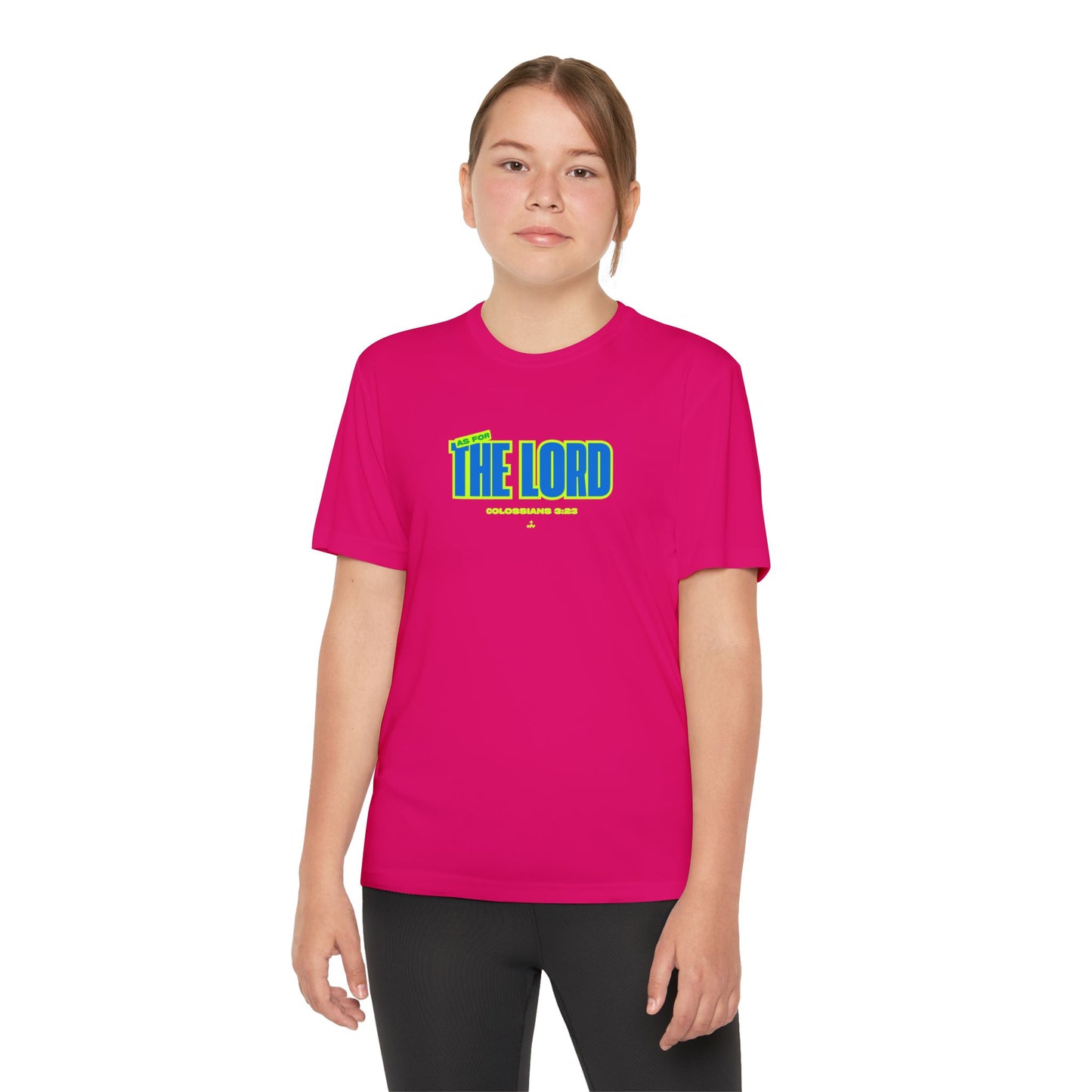 'As for the Lord" Youth Motivational Tee