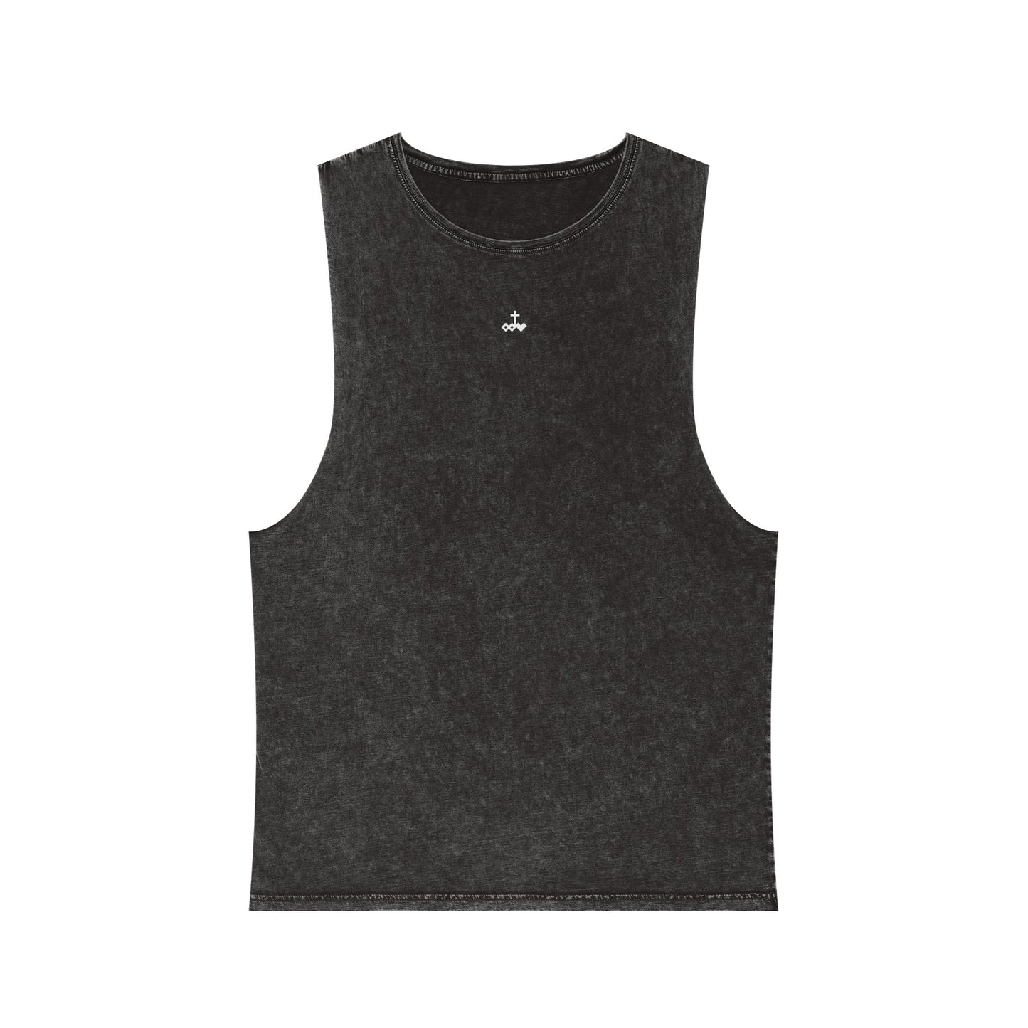 Unisex Logo Stonewash Tank Top