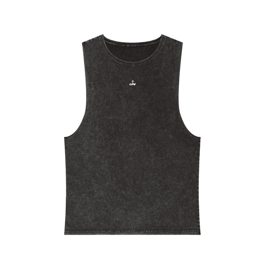 Unisex Logo Stonewash Tank Top