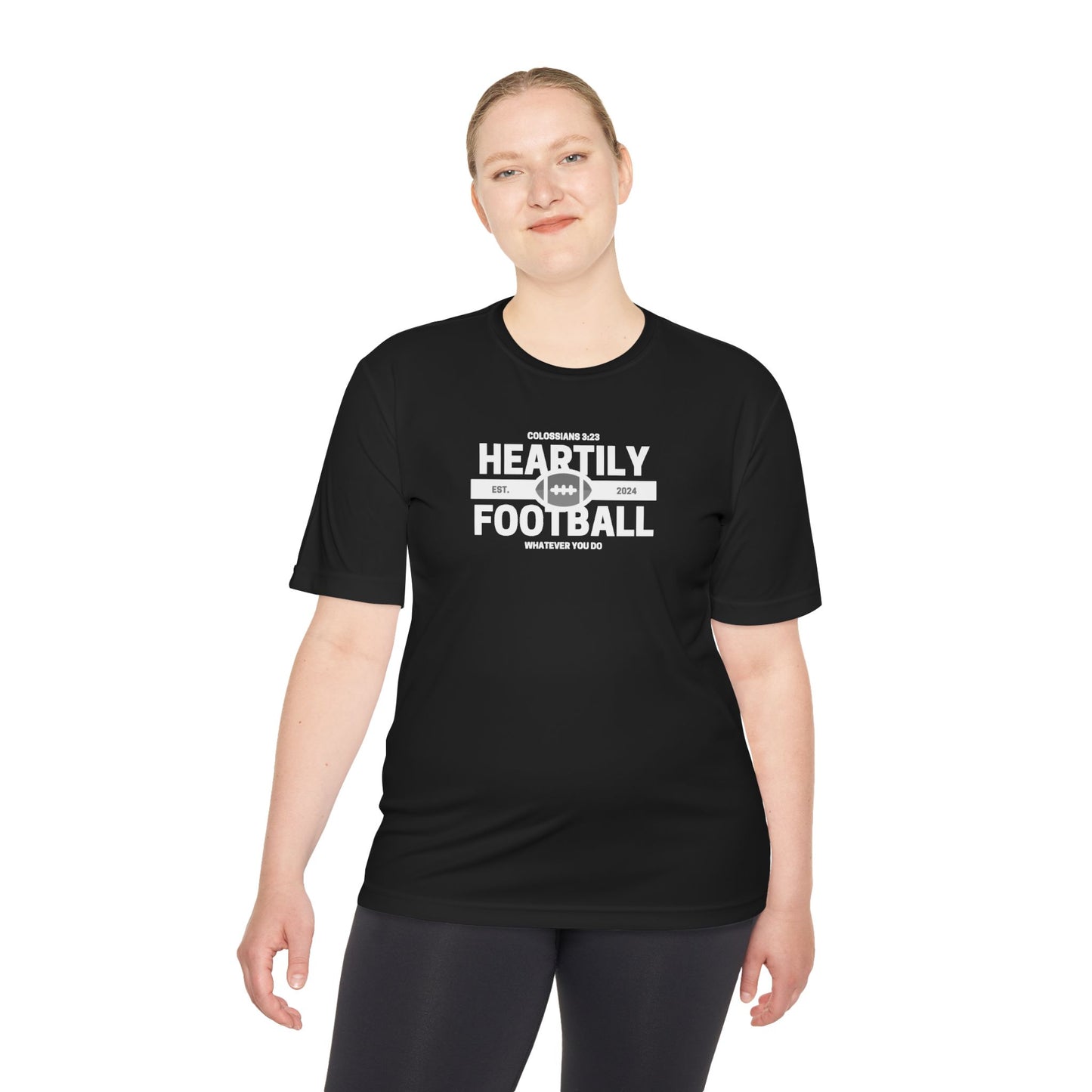 Heartily Football Moisture-Wicking Tee