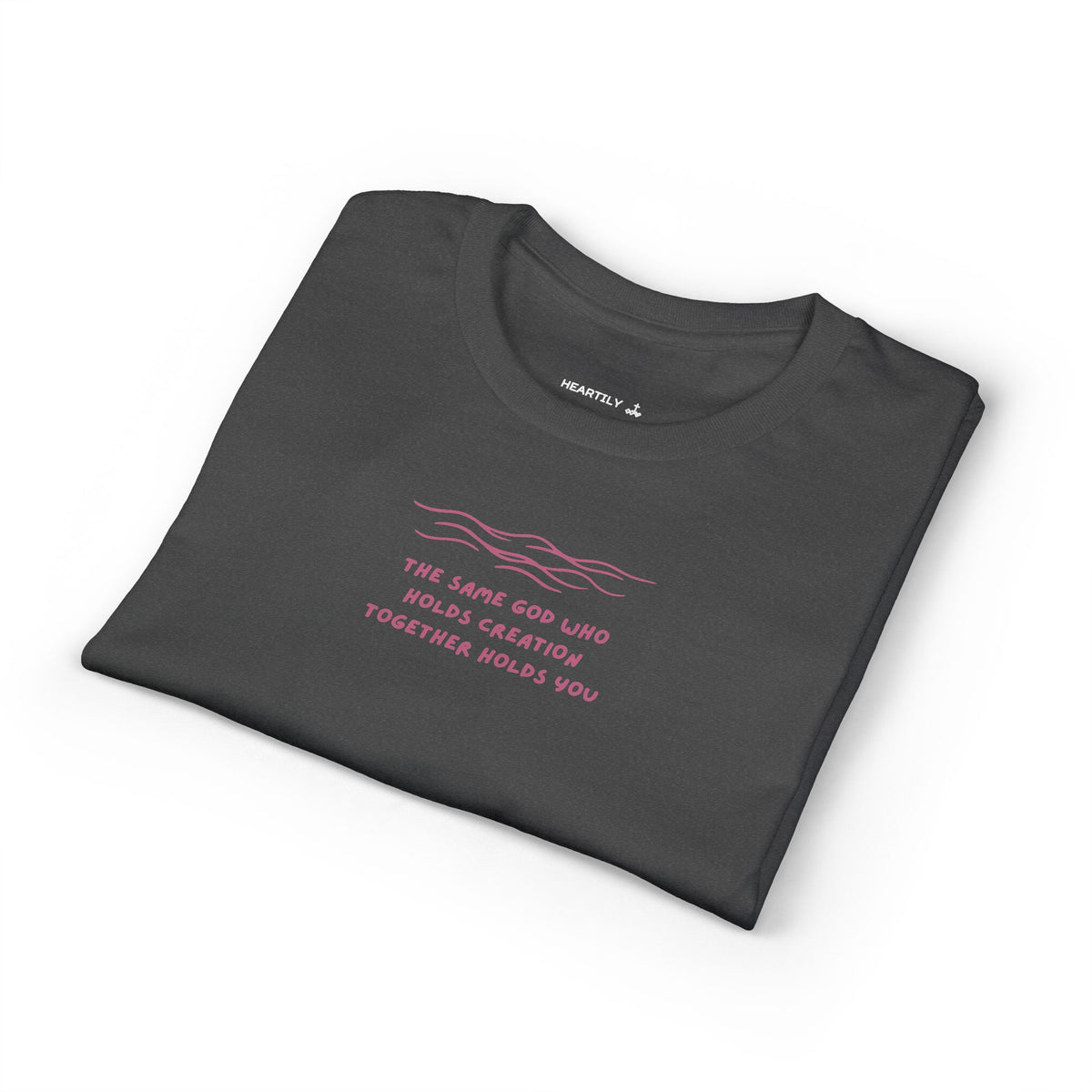 Waves & Quote Minimal T-Shirt