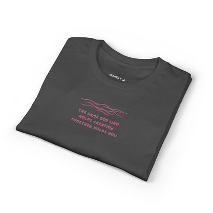 Waves & Quote Minimal T-Shirt