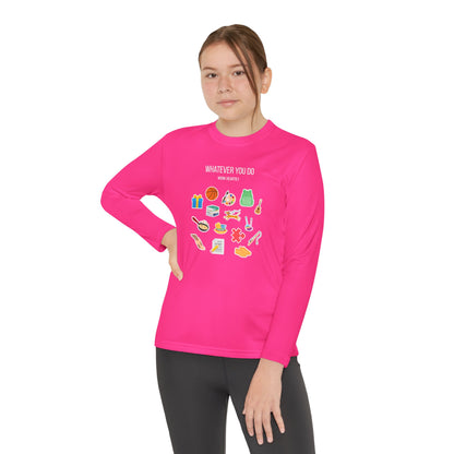 'Whatever You Do' Youth Long Sleeve Tee