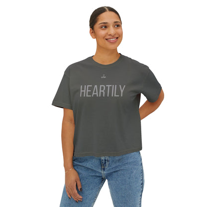 Heartily Women's Boxy Tee