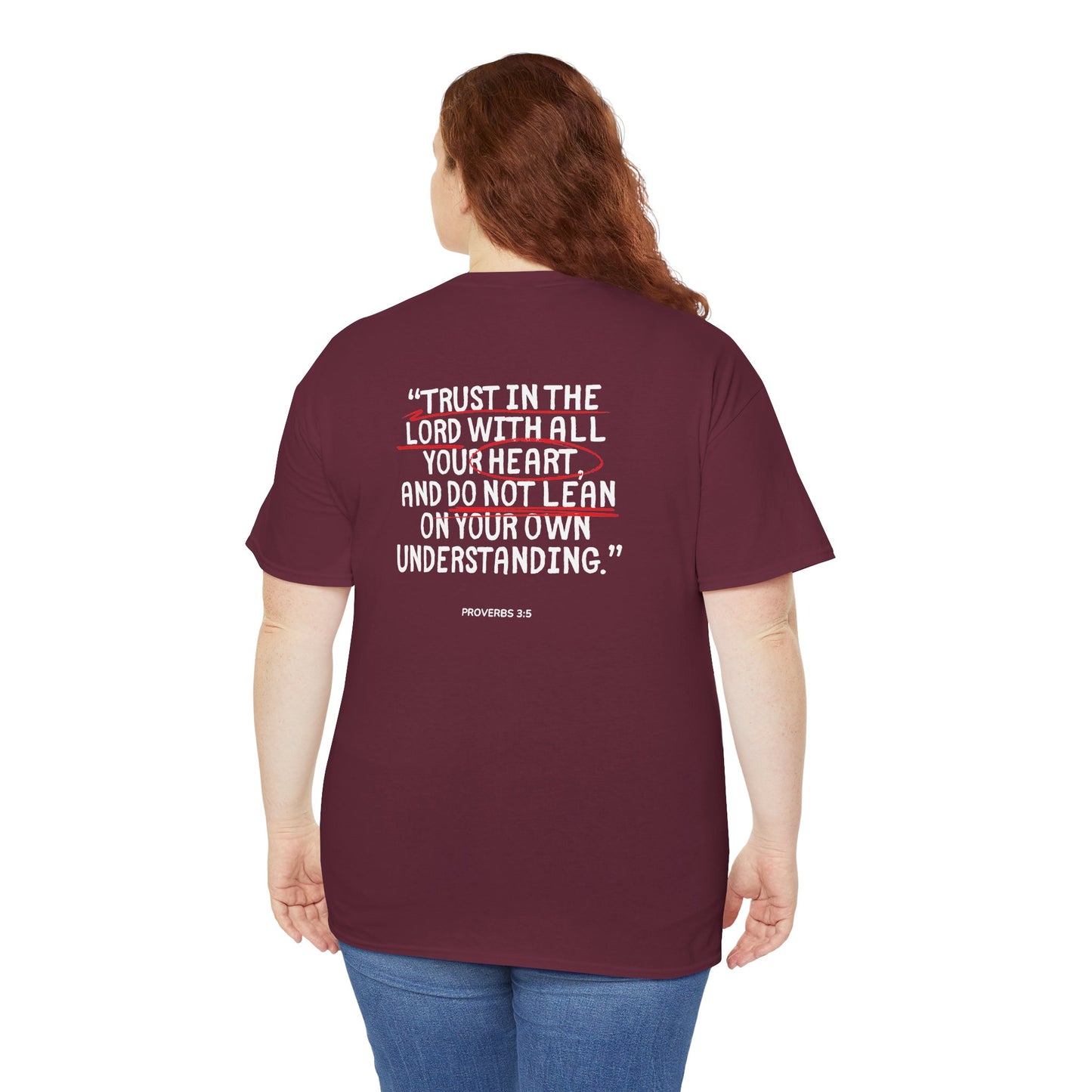 Proverbs 3:5 Bible Verse T‑Shirt
