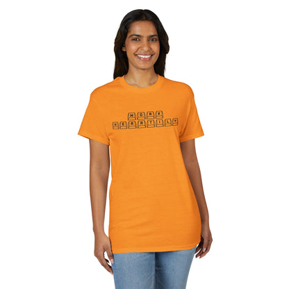 'Work Heartily' Keyboard T-Shirt