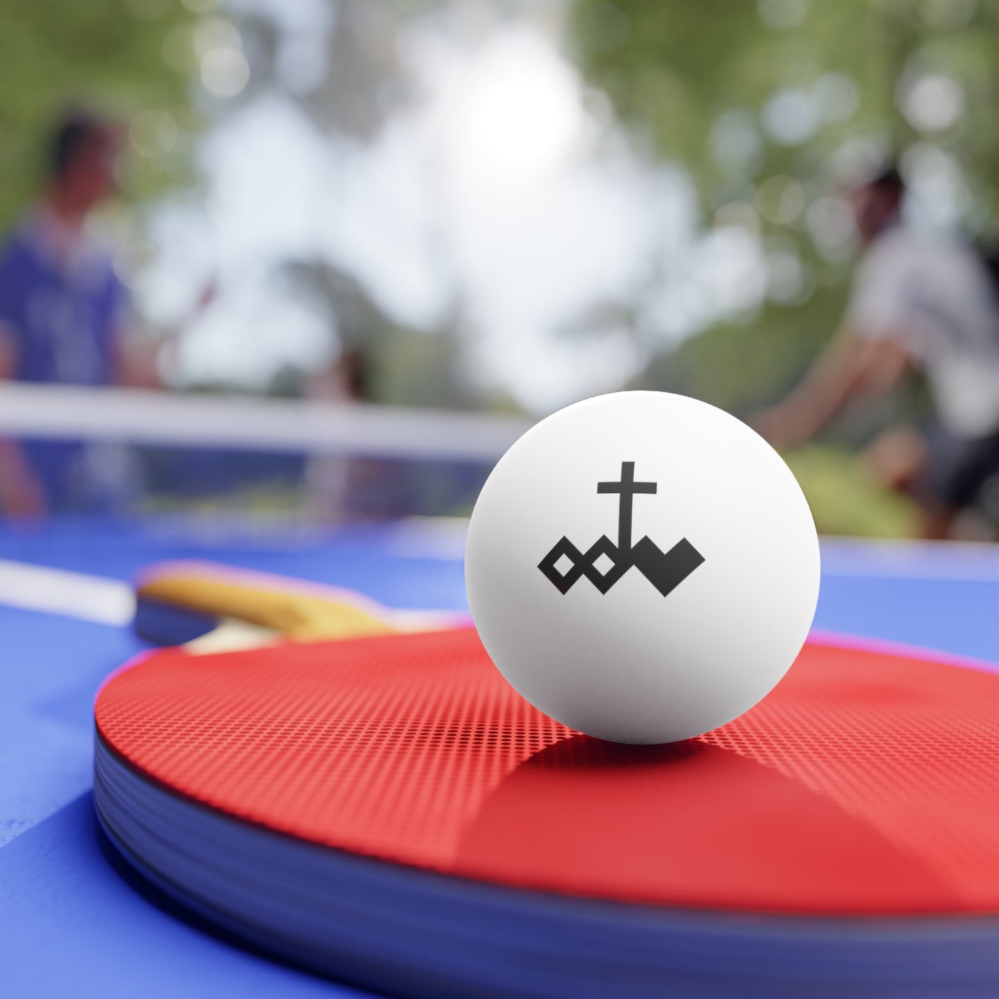 Logo Ping Pong Balls - 6 pcs