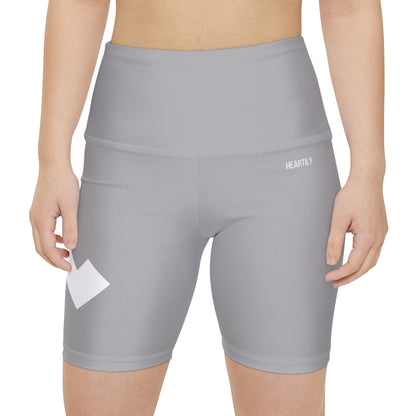 High-Waist Workout Biker Shorts