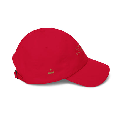Seek First The Kingdom Dad Cap
