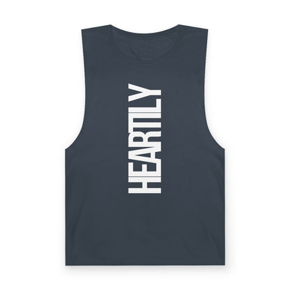 Barnard Vertical Text Tank Top