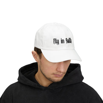 Fly in Faith Embroidered Dad Cap