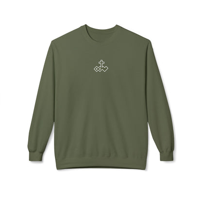 Sports Logo Crewneck Sweatshirt