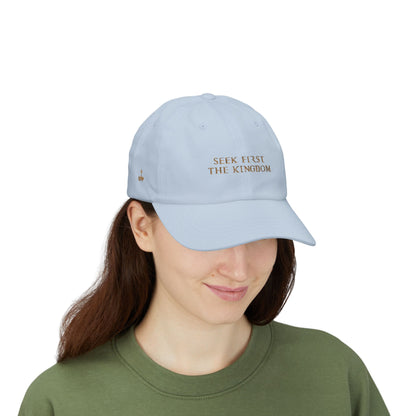 Seek First The Kingdom Dad Cap
