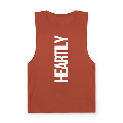 Barnard Vertical Text Tank Top
