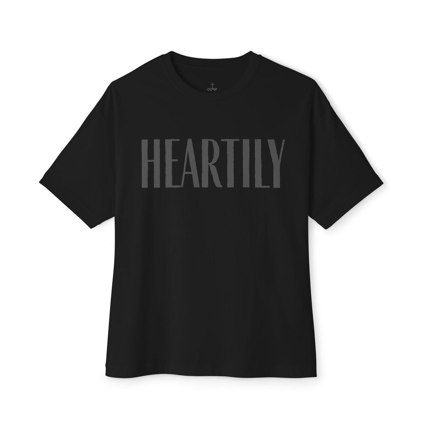 Vintage Heartily Oversized Unisex Tee