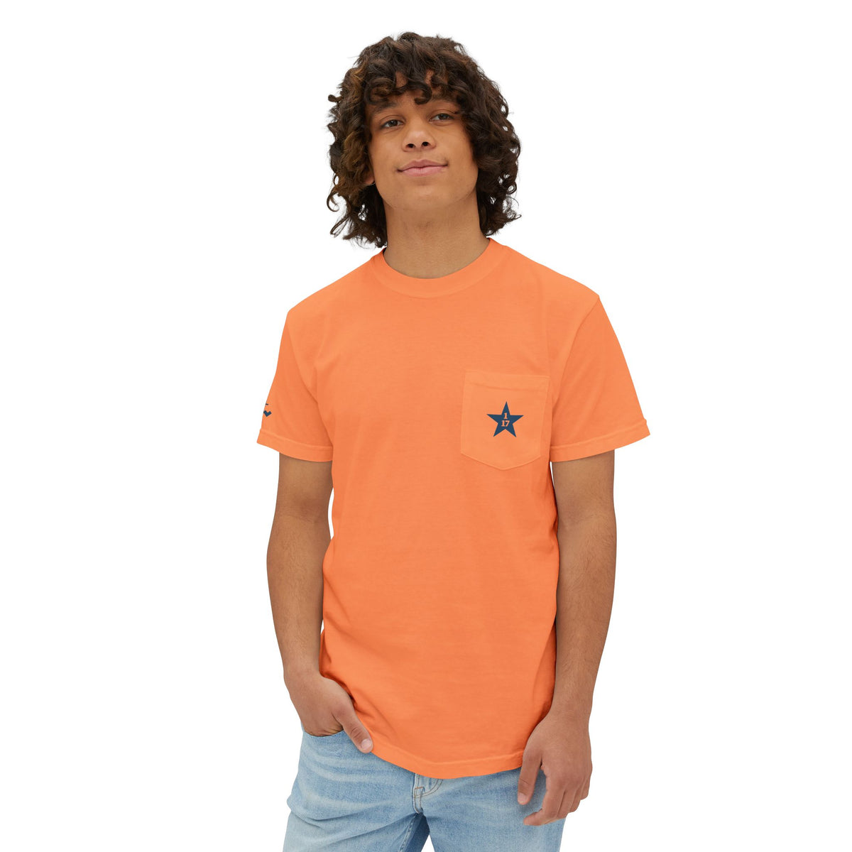 Quote & Graphic Pocket T-Shirt