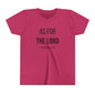 Youth "As For the Lord" Tee