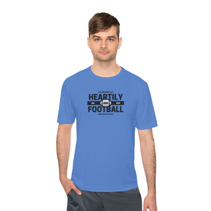 Heartily Football Moisture-Wicking Tee
