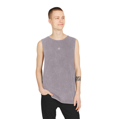 Unisex Logo Stonewash Tank Top