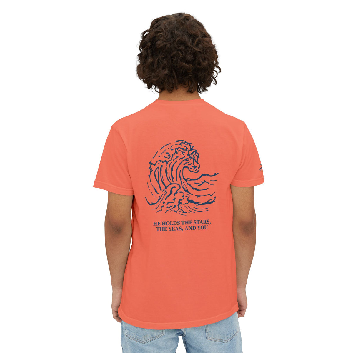 Quote & Graphic Pocket T-Shirt