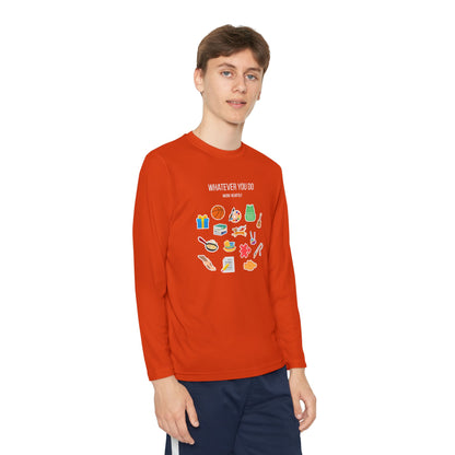 'Whatever You Do' Youth Long Sleeve Tee