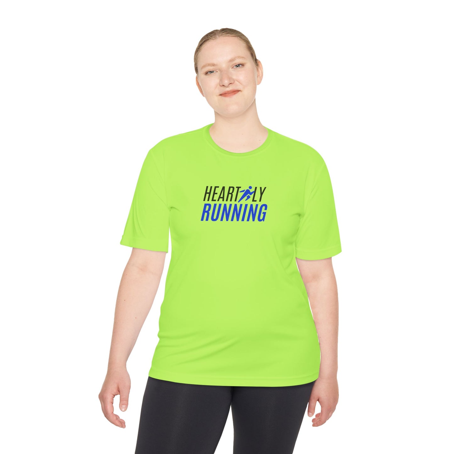 Heartily Running Moisture-Wicking Performance Tee