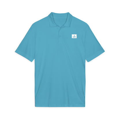 Men's Performance Polo with Small Left-Chest Logo