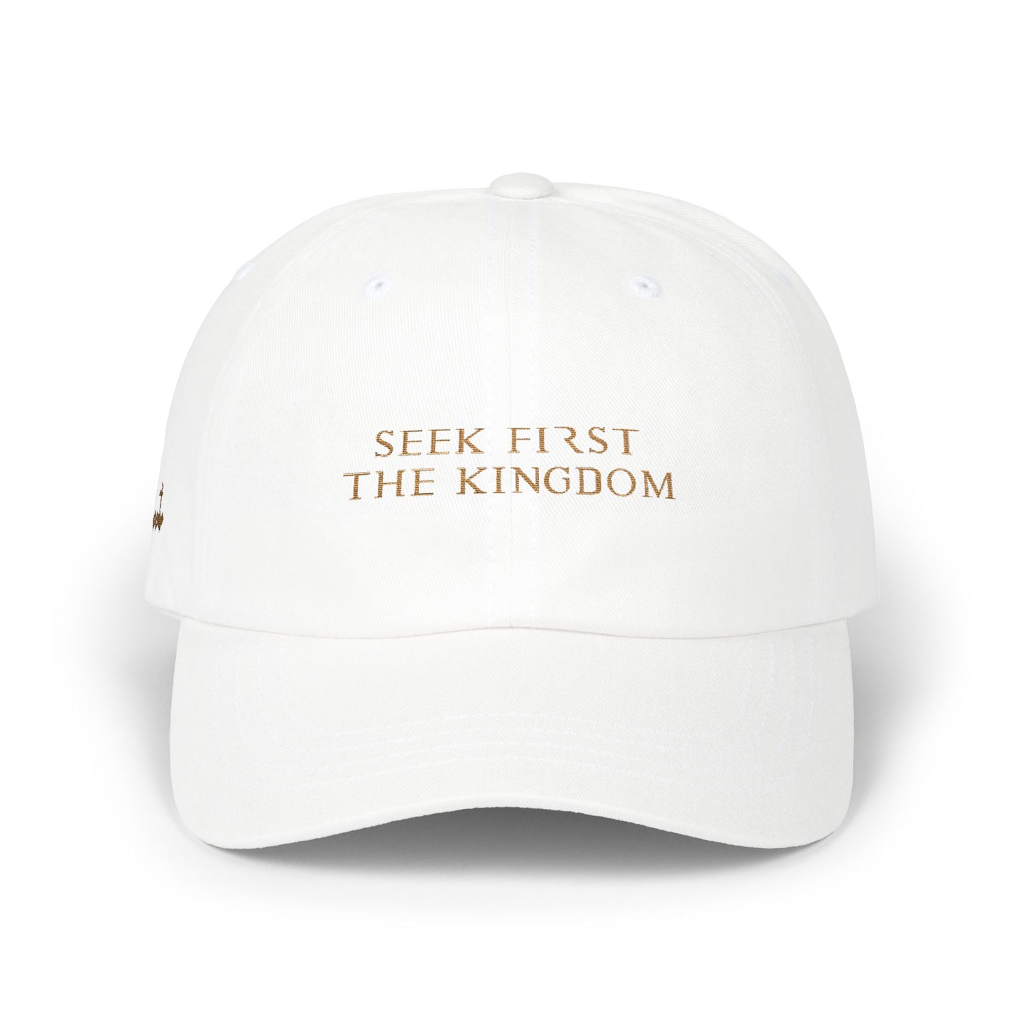 Seek First The Kingdom Dad Cap