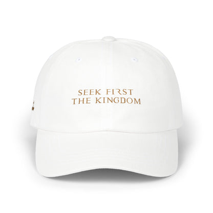 Seek First The Kingdom Dad Cap