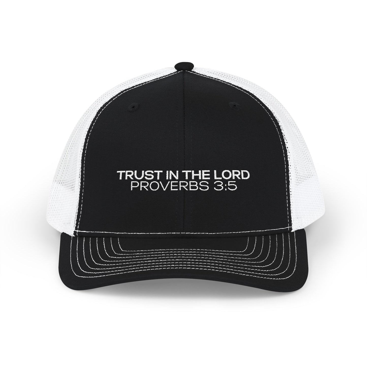 Trust in the Lord Embroidered Trucker Cap