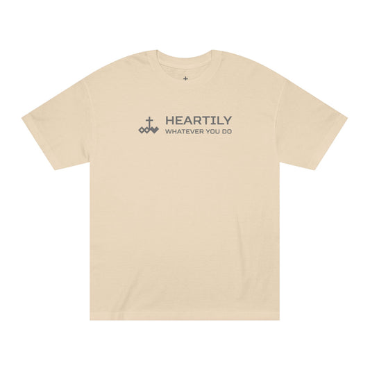 Heartily/Logo/Slogan Unisex Classic Tee