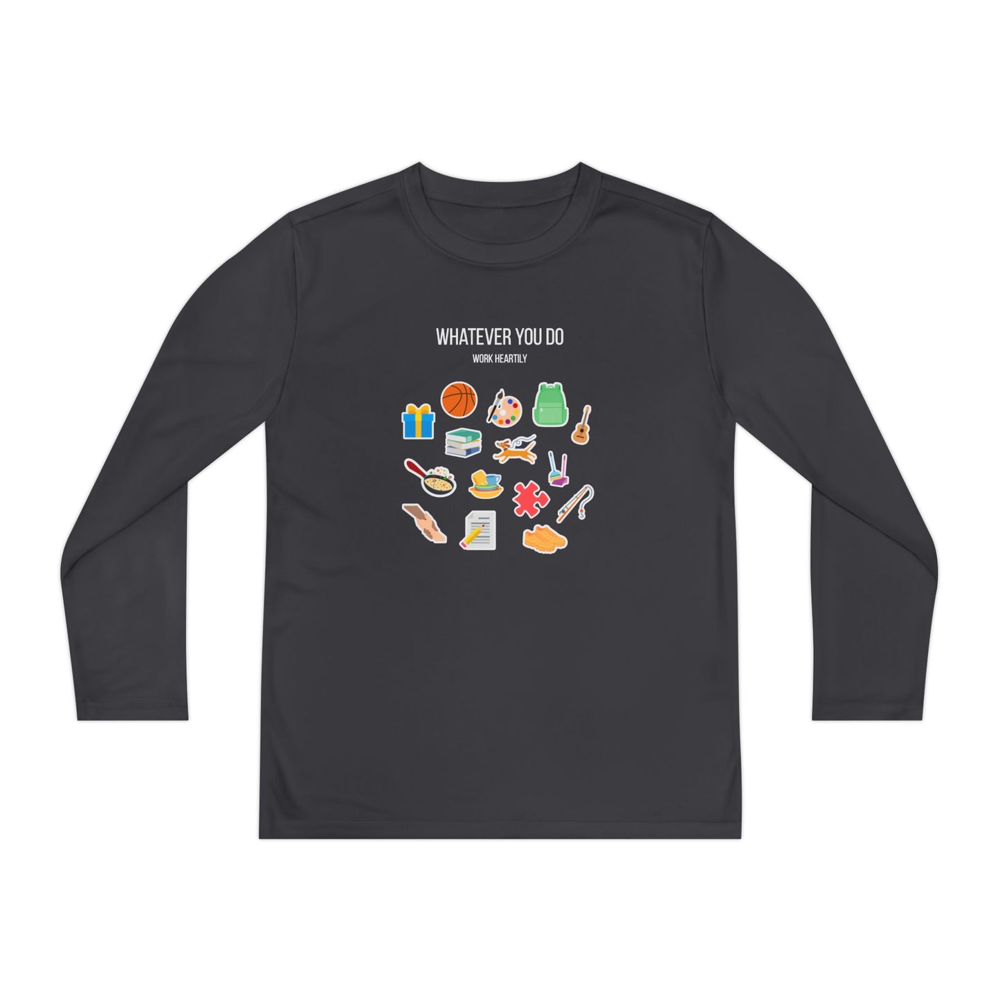 'Whatever You Do' Youth Long Sleeve Tee