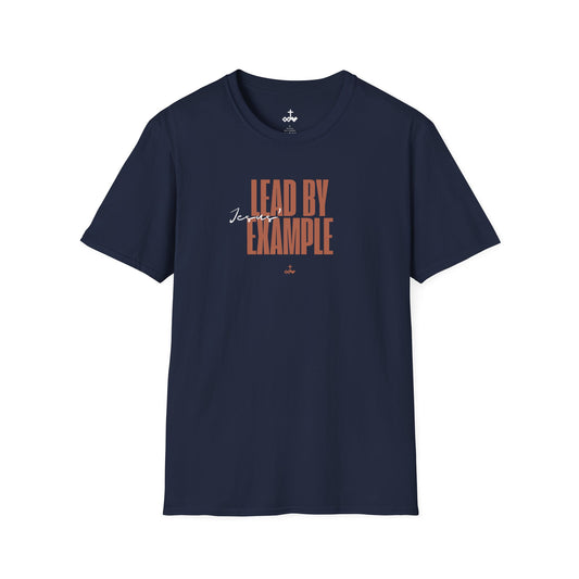 Lead by Jesus' Example Unisex Softstyle T-Shirt