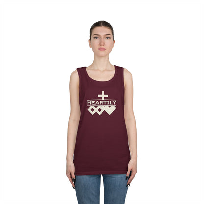 Unisex Heartily Logo Tank Top