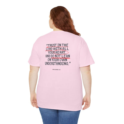 Proverbs 3:5 Bible Verse T‑Shirt